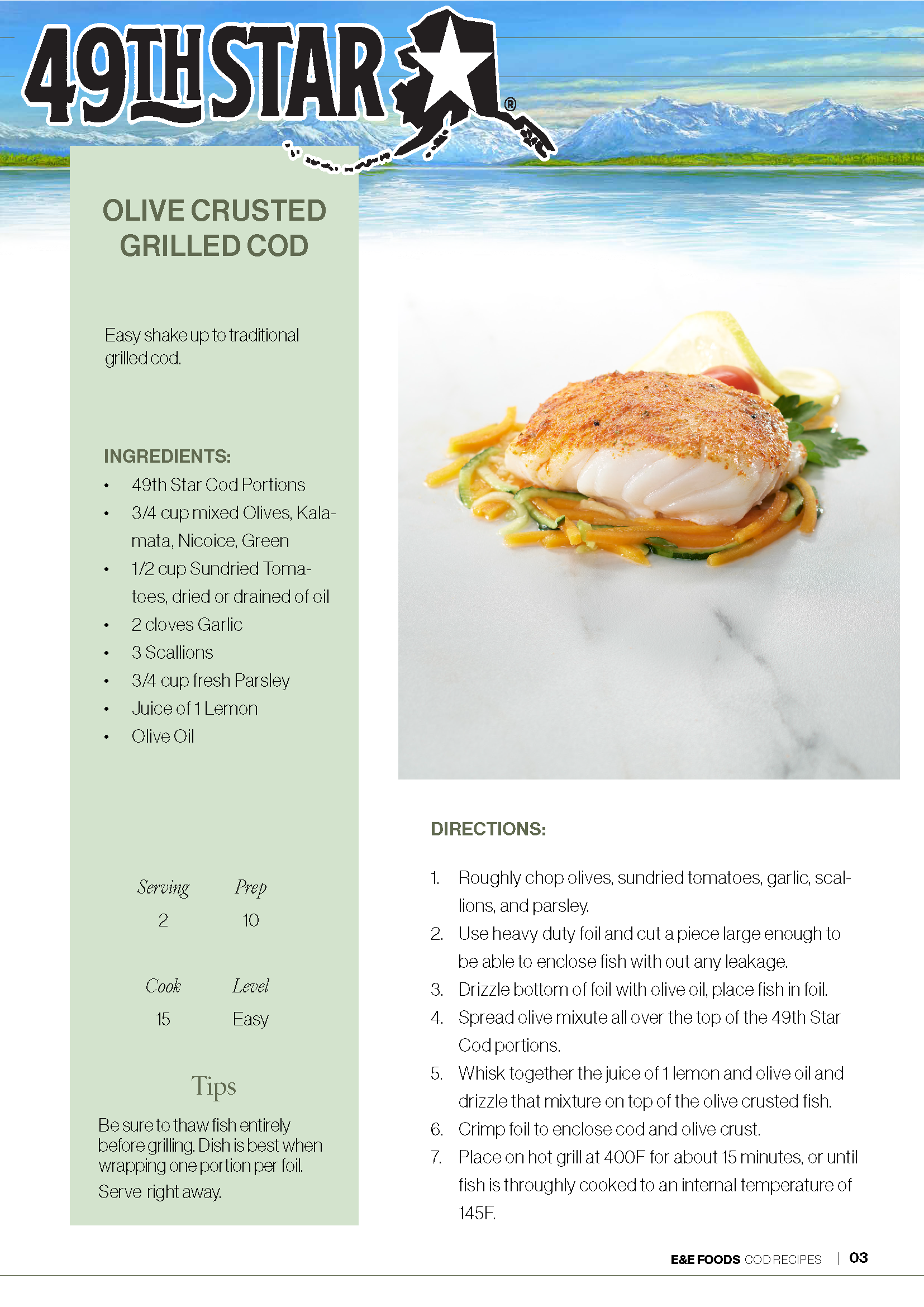 E&E Foods | Cod Recipes